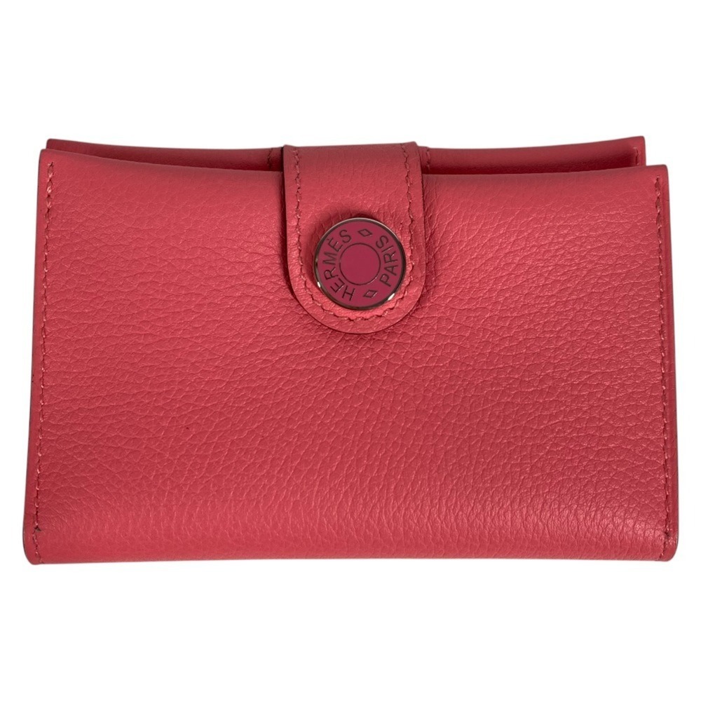 HERMES RMS R.M.S Business Card Holder Leather Goods Pass Case Bi-fold Holder/... - Picture 1 of 12